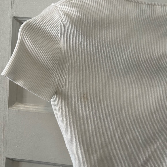 Aritzia Wilfred All Tied Up Sweater White Size XS - Picture 10 of 11